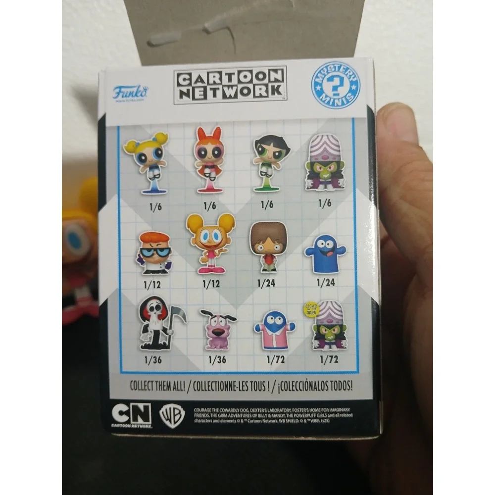 Funko Dexter's Laboratory Cartoon Network Mystery Minis Dexter & Deedee 1/12